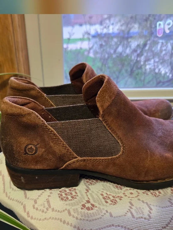 👞 Børn Suede Chelsea Ankle Booties 👢 - Picture 15 of 16